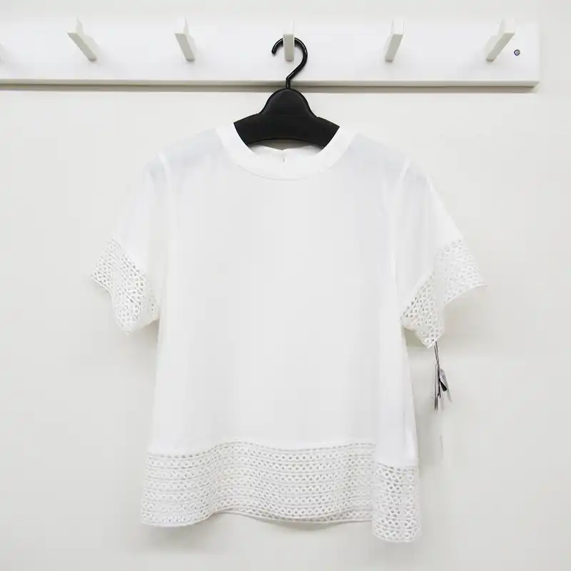 RESPIGHI レース切替Tシャツ 38/1/R53080RV